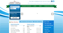 Desktop Screenshot of esfcu.com
